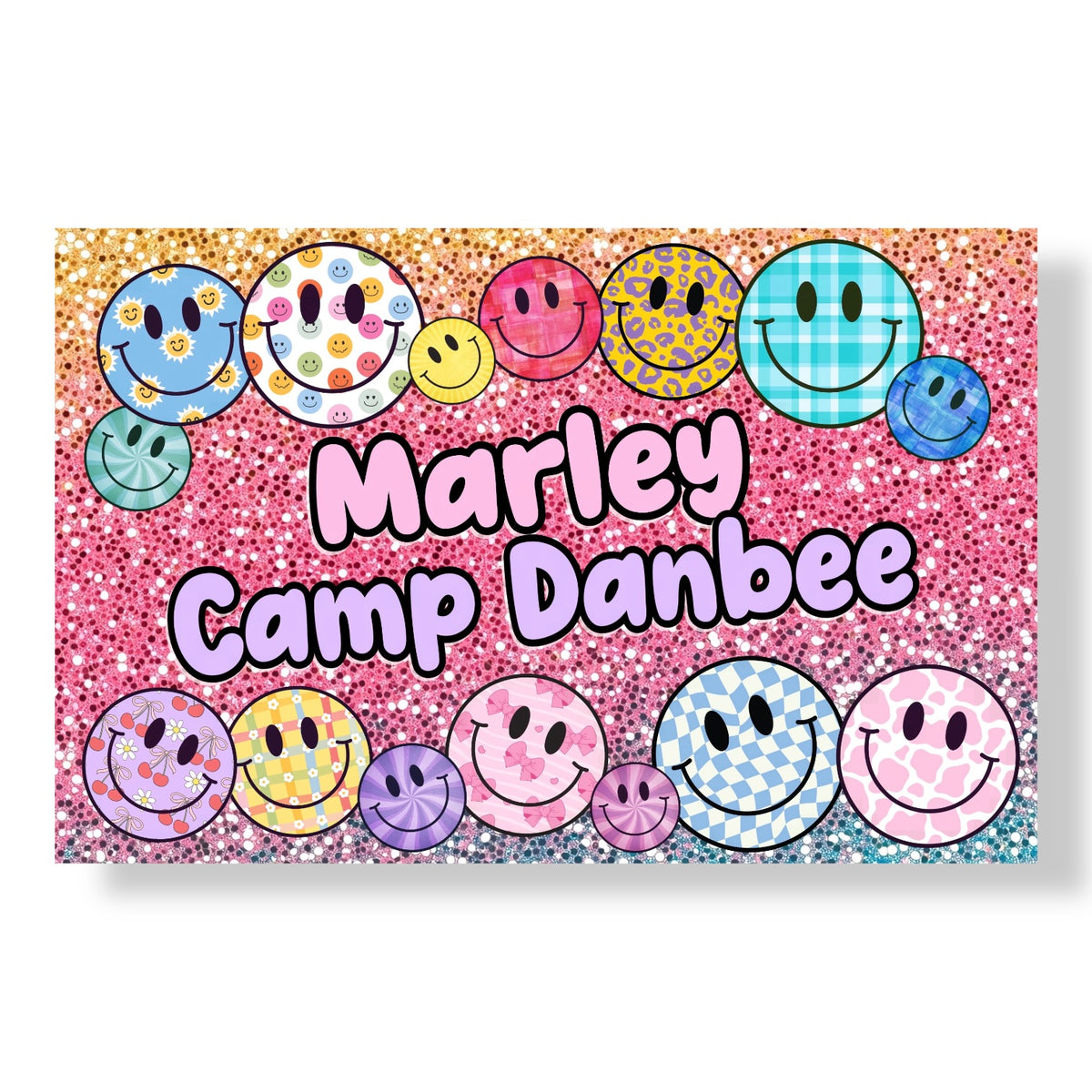 Smiles and Sparkles Camp Poster