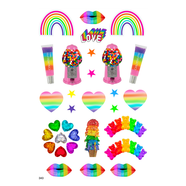 Rainbow Gem Cling Its