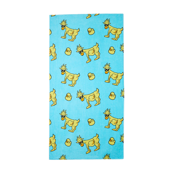Rubber Ducky GOAT Cotton Camp Towel
