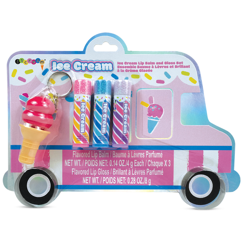 Ice Cream Truck Lip Balm Set