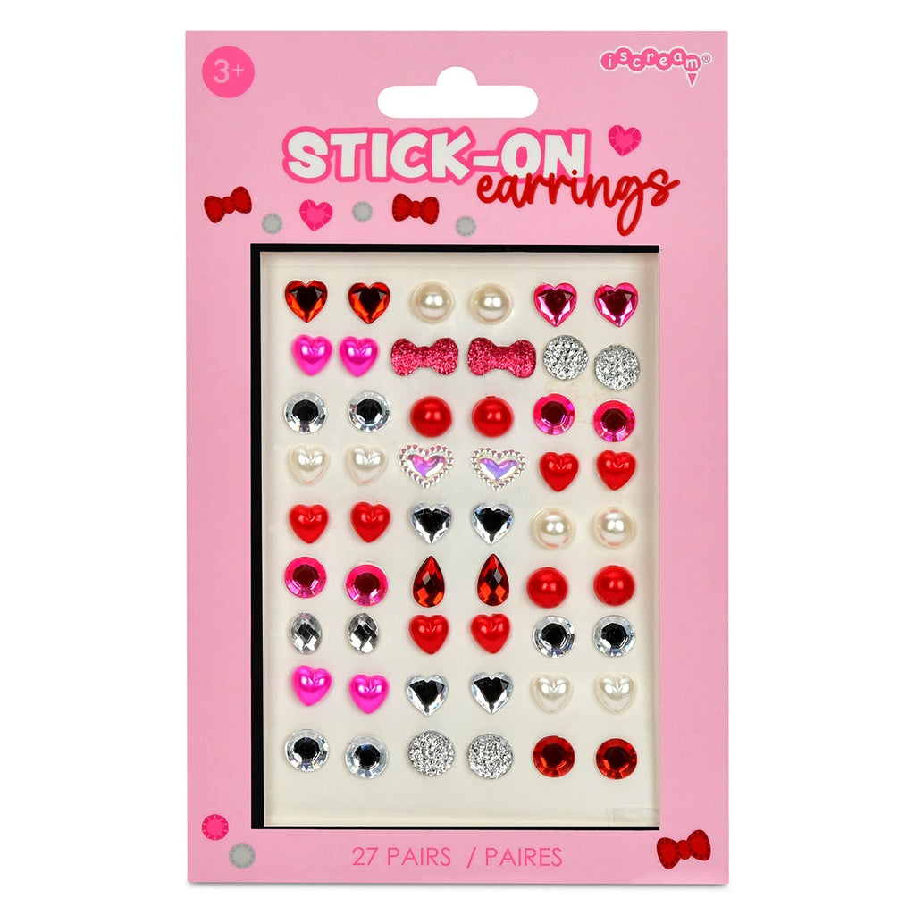 Jeweled Stick-On Earrings
