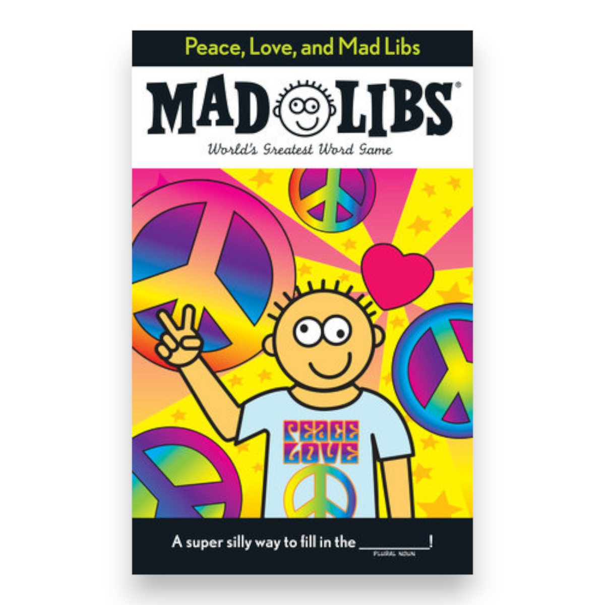 Peace, Love and Mad Libs - Bee Bee Designs