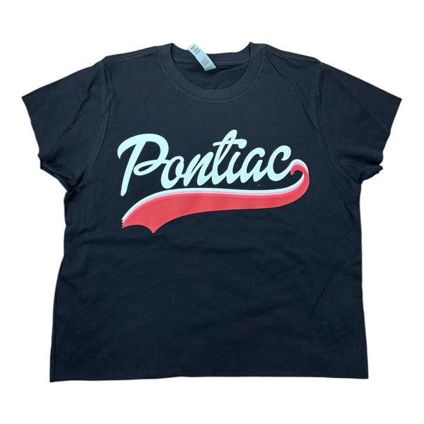 Rainbow Swoosh Cropped Camp Tee