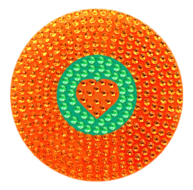 Orange Record StickerBean - Bee Bee Designs