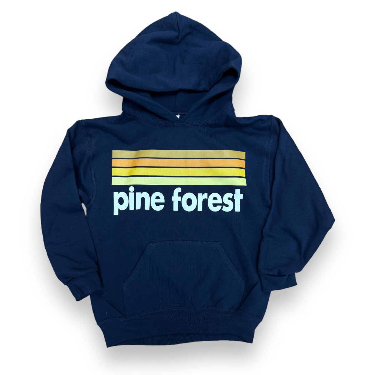 Camp Striped Traditional Hoodie - Bee Bee Designs