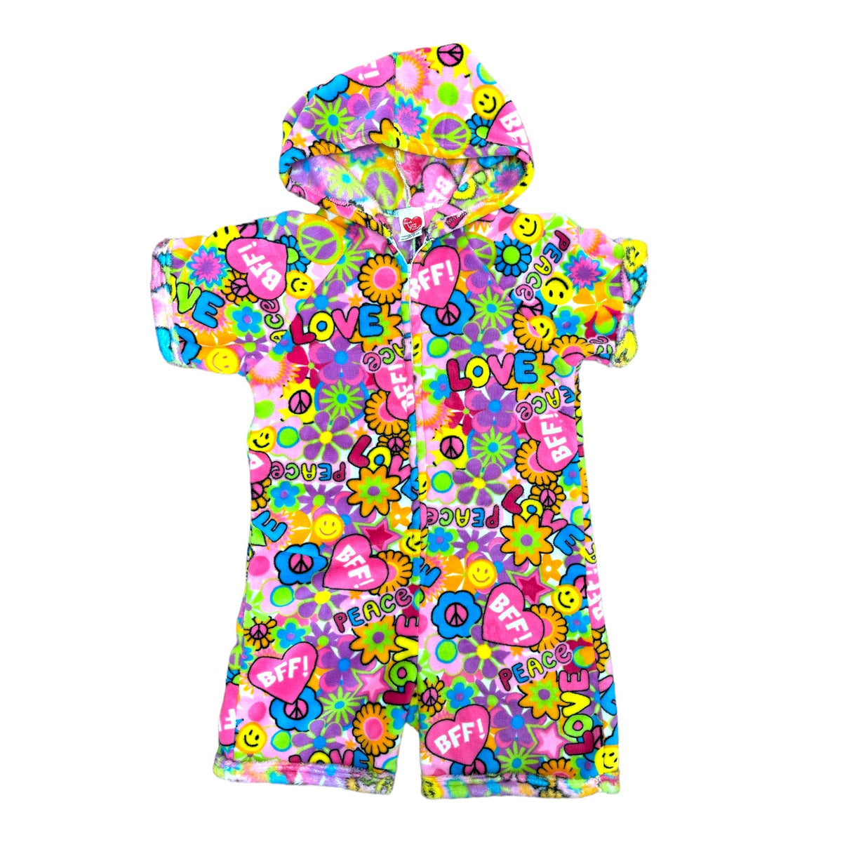 BFF Fuzzy Romper - Bee Bee Designs