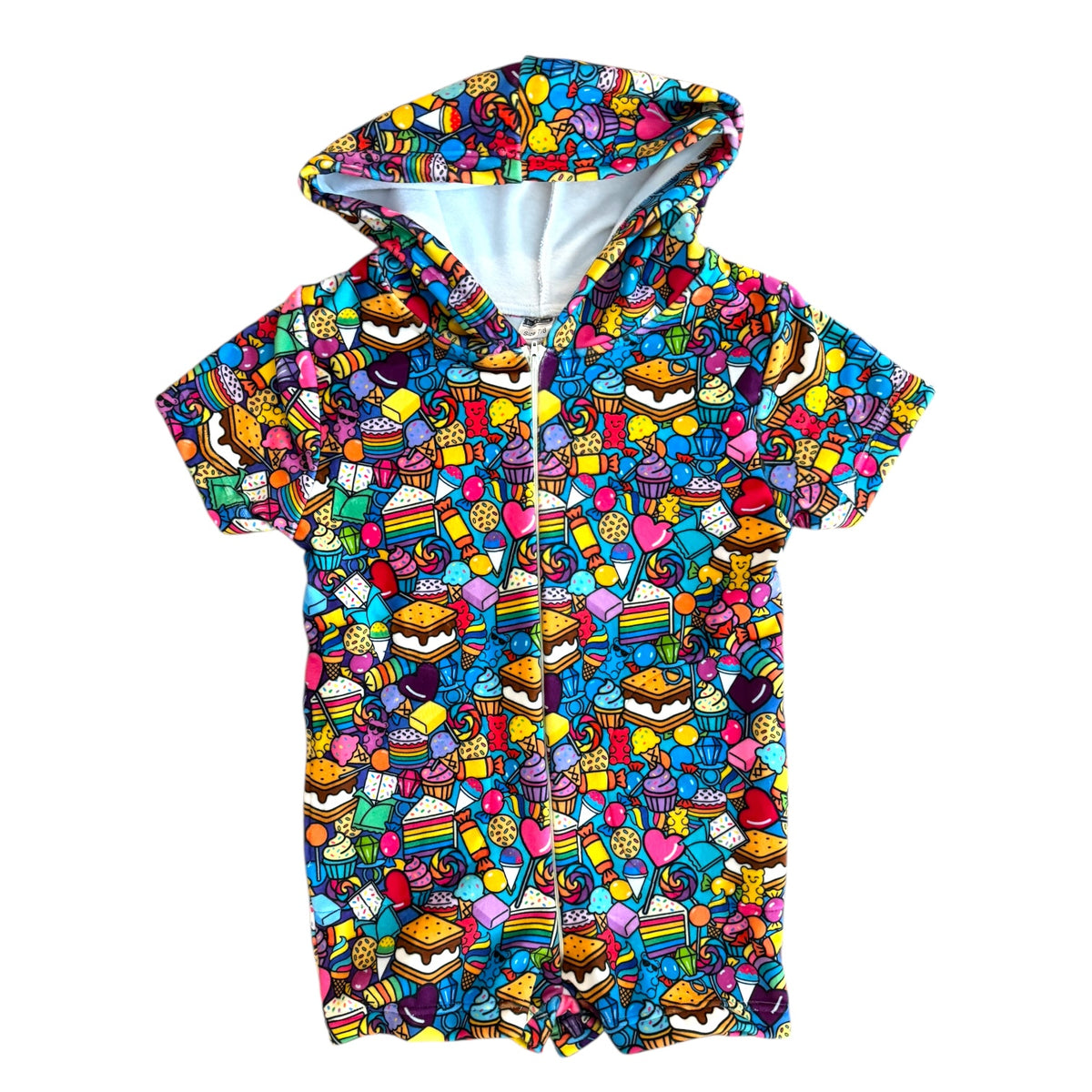 Let Me See You Tootsie Roll Fuzzy Romper