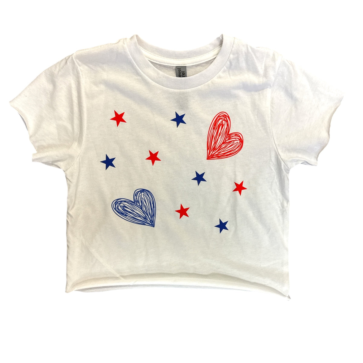 Hearts & Stars July 4th Tee