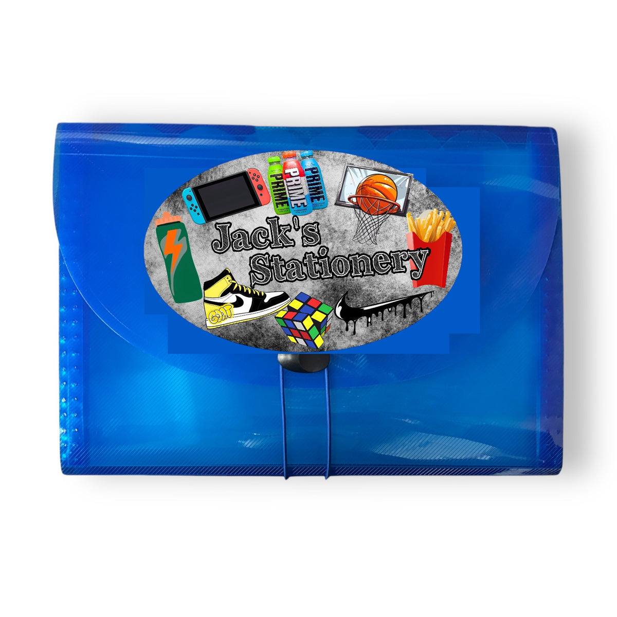 Grunge Favorite Things 7-Pocket File β 7-pocket camp letter organizer for stationery and stamps by Bee Bee Designs