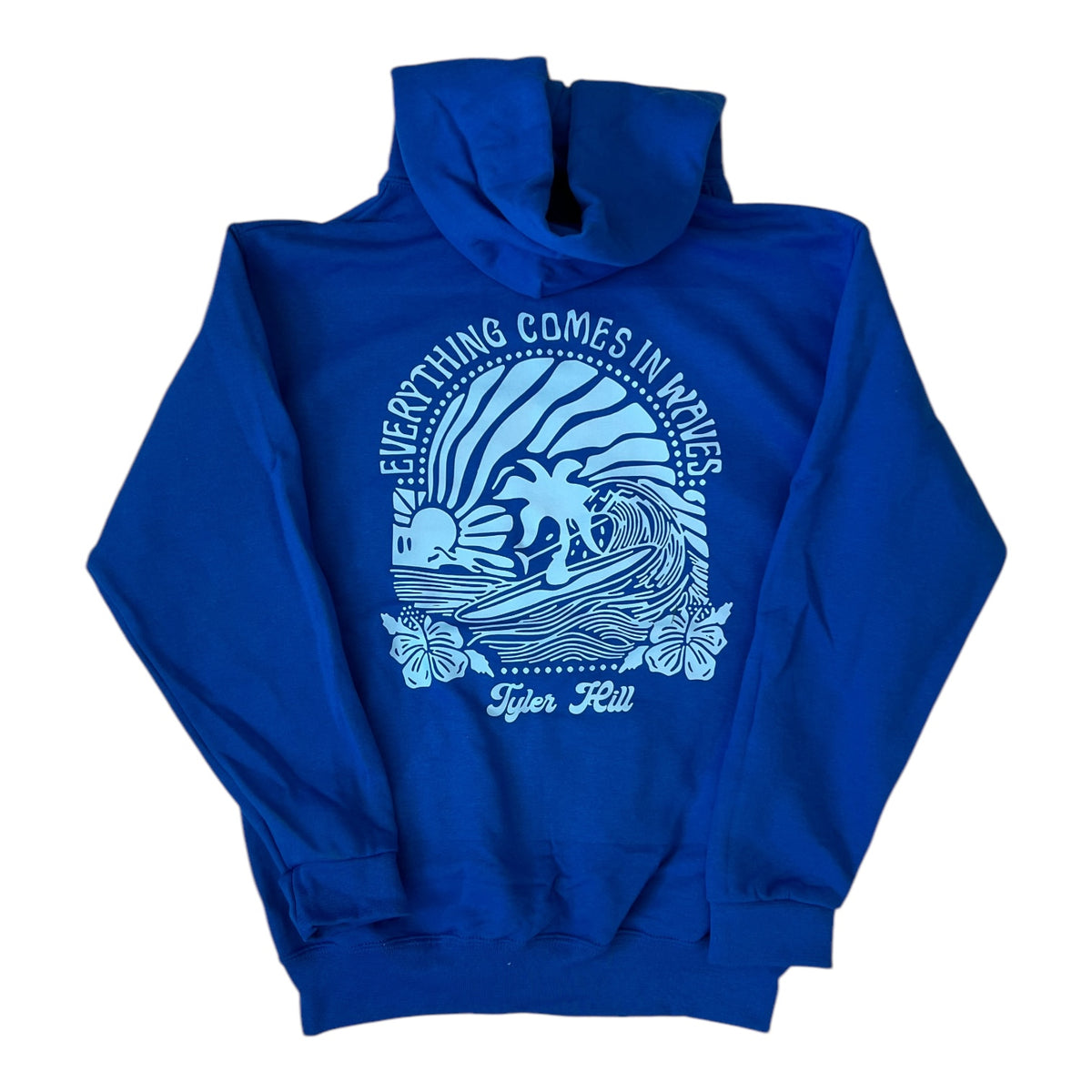 Make Waves Pom Sweatshirt - Bee Bee Designs