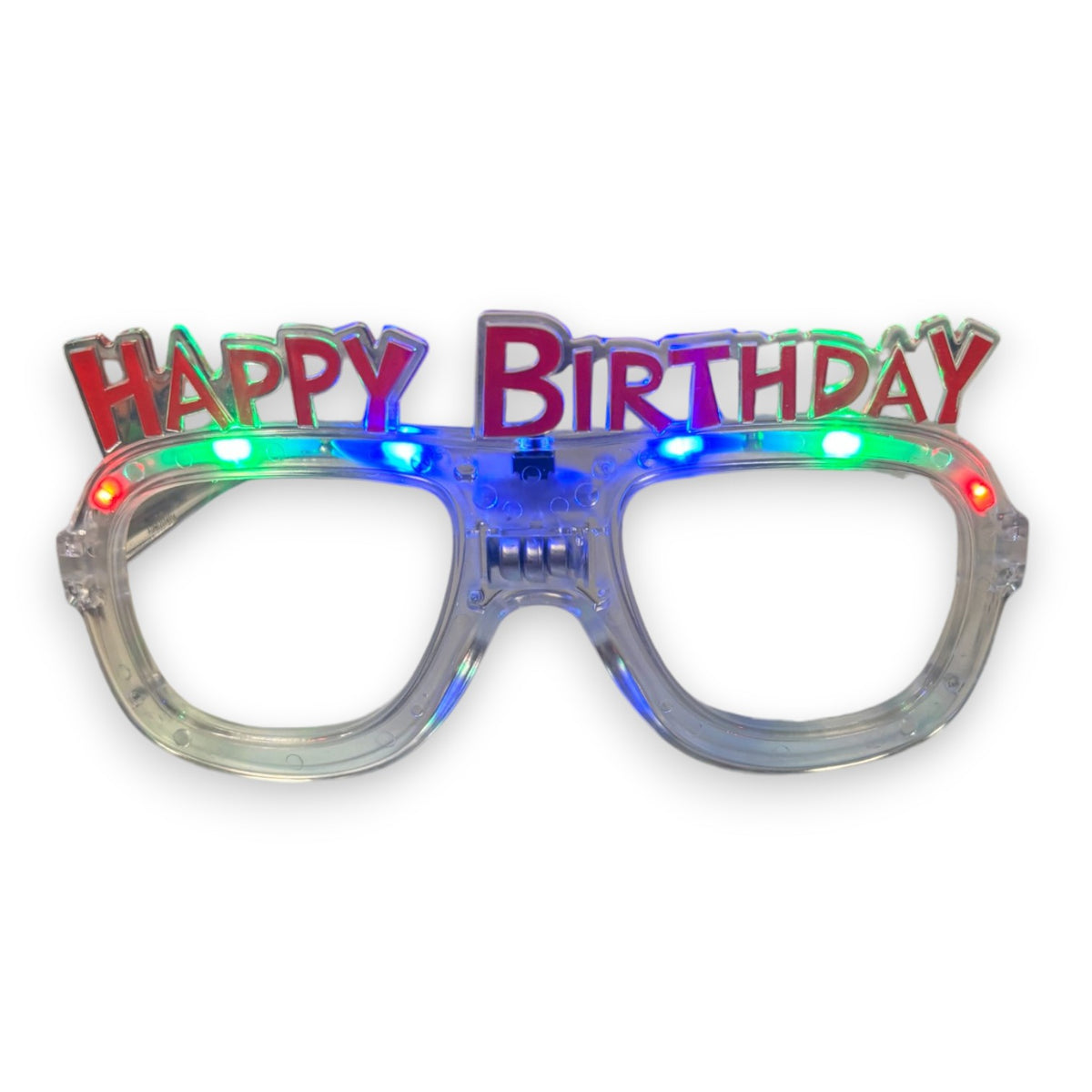 Happy Birthday Light Up Glasses – Necklace and bunk decor for camp birthdays by Bee Bee Designs