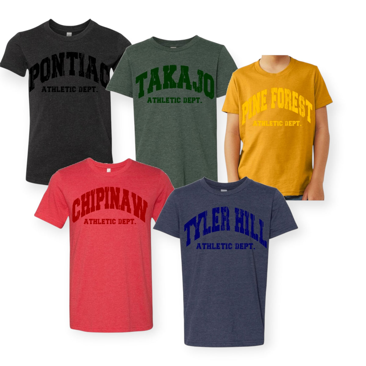 Tone On Tone Athletic Dept. Camp Shirt