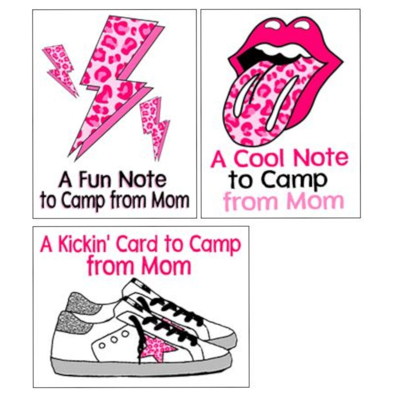 Pink Leopard Notecards (PP-9)