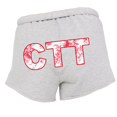 Camp Toile Lounge Shorts - Bee Bee Designs