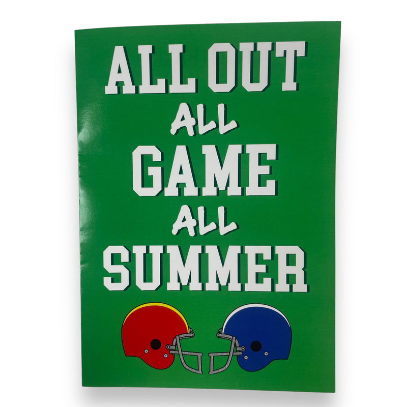 All Out Game All Summer Word Search Card