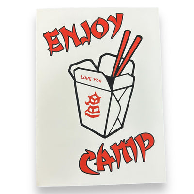Enjoy Camp Word Search Card