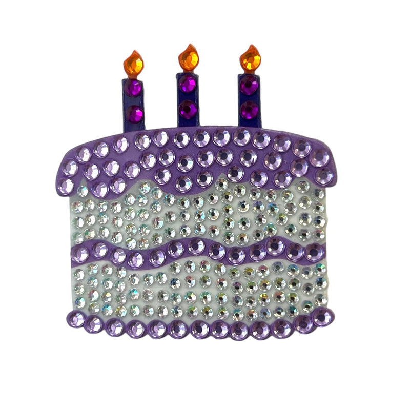 Purple Cake StickerBean