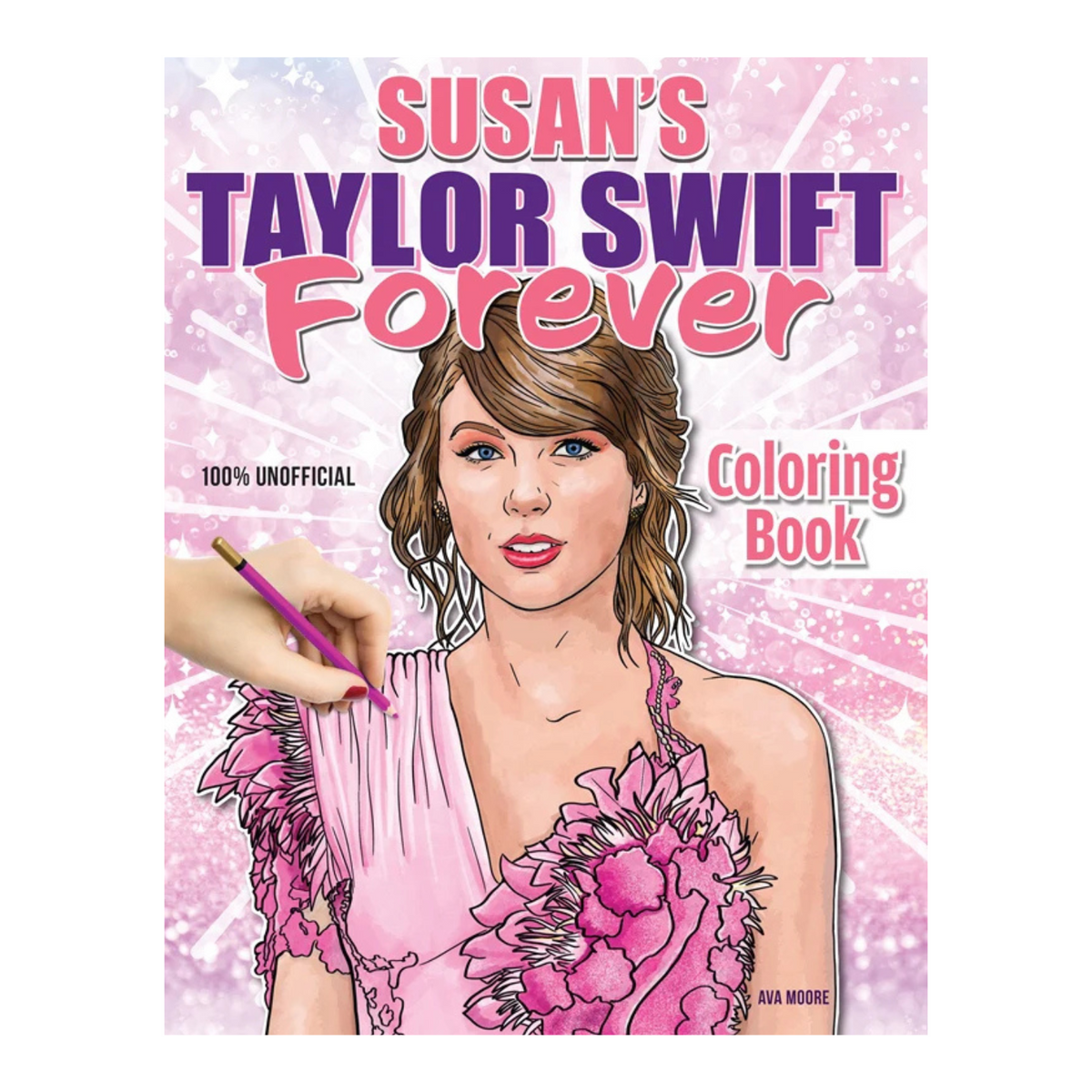 Taylor Swift Forever Coloring and Activity Book - Bee Bee Designs