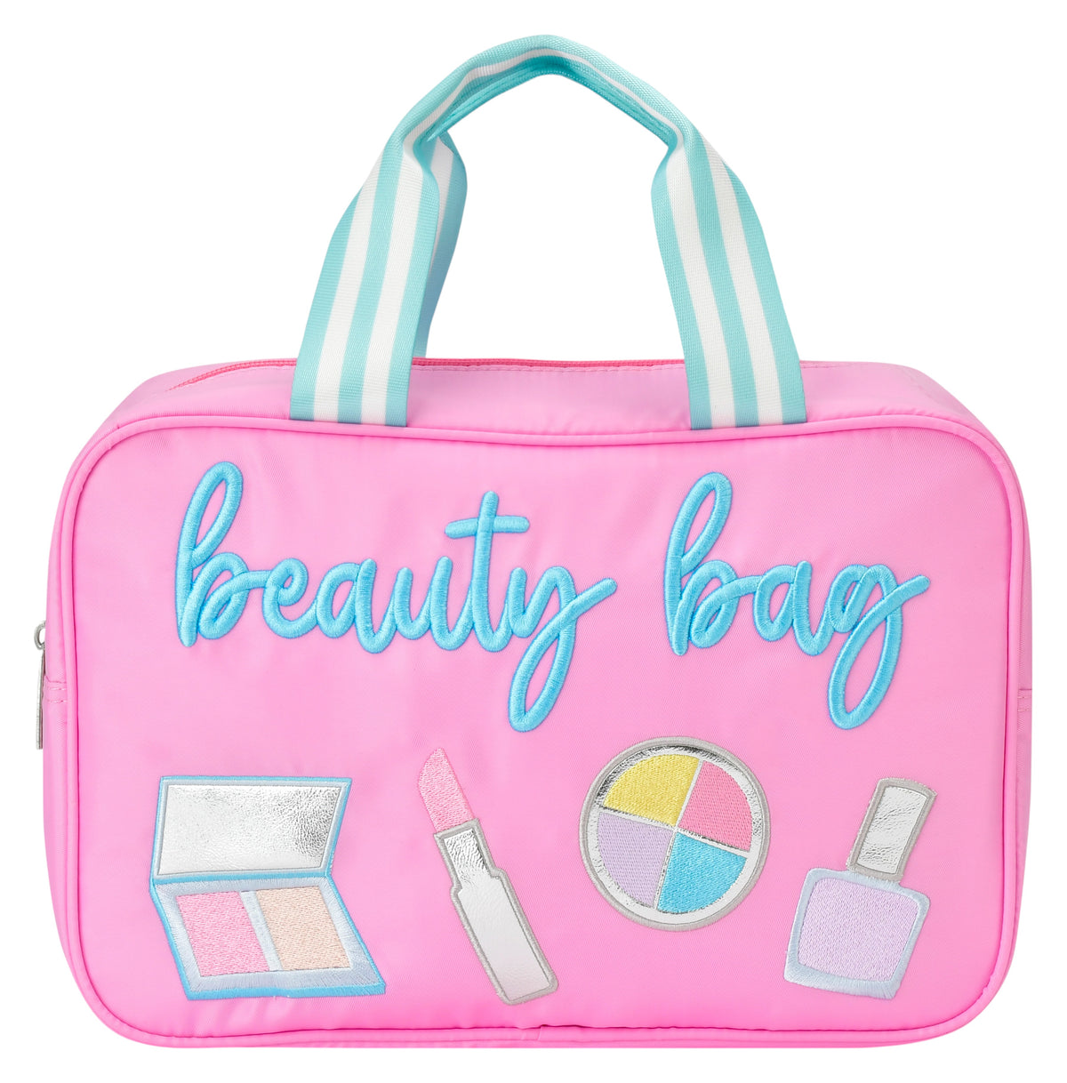 Beauty Fun large cosmetic bag for kids at summer camp
Sleepaway camp essentials cosmetic bag for bunk life
Bunk life organization Beauty Fun cosmetic bag
Summer camp gear large cosmetic bag for kids