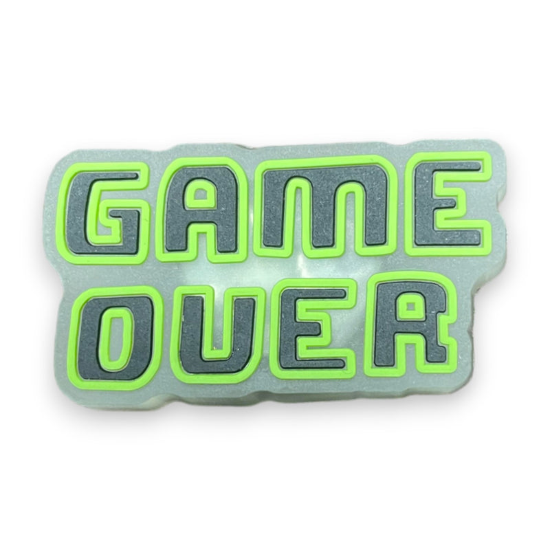 Game Over Light Up Shoe Charm