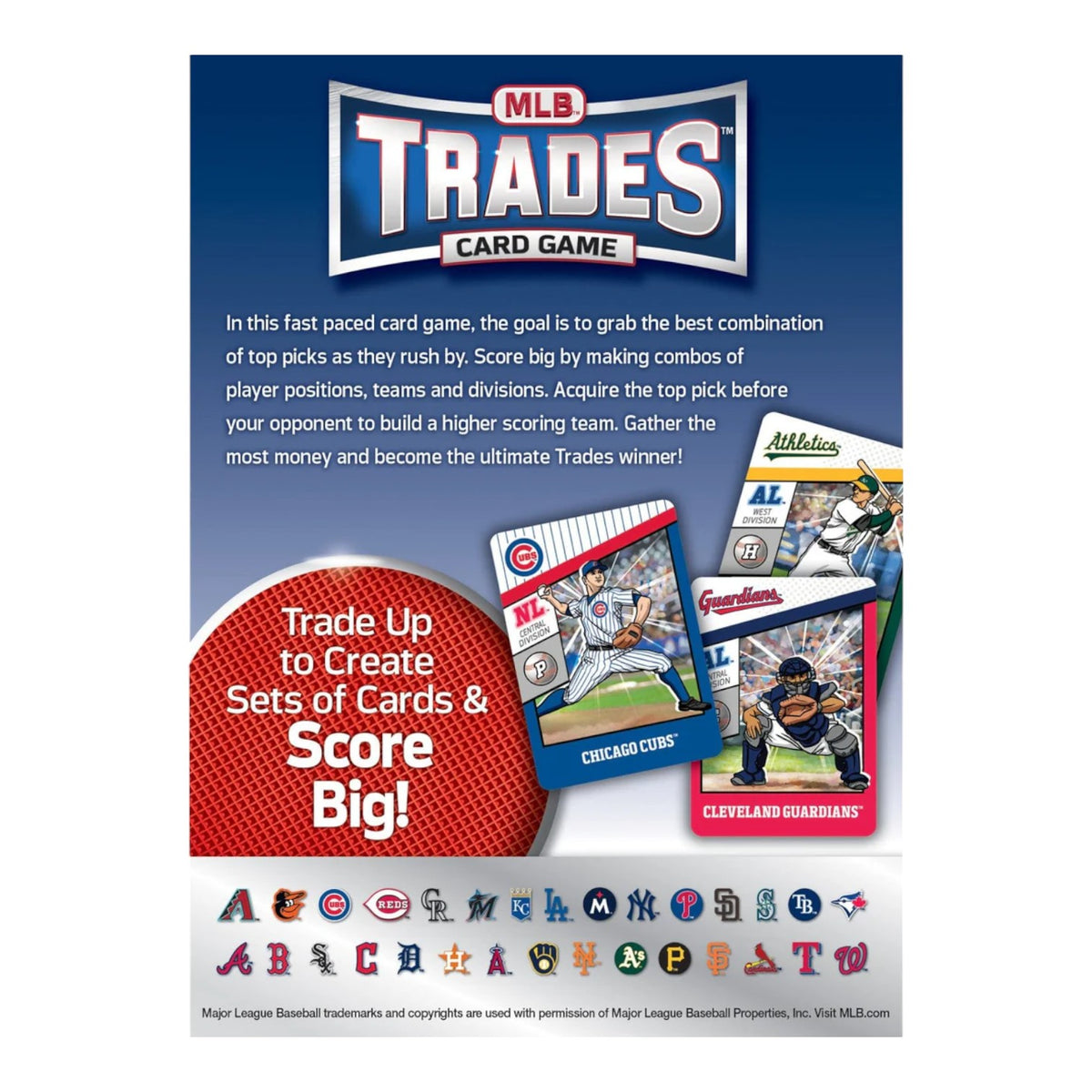 MLB Trade$ Card Game - Bee Bee Designs