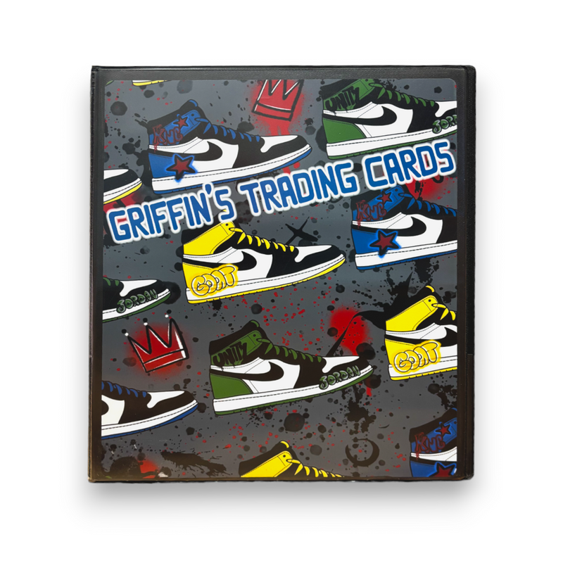 Graffiti Sneakers Trading Card Book