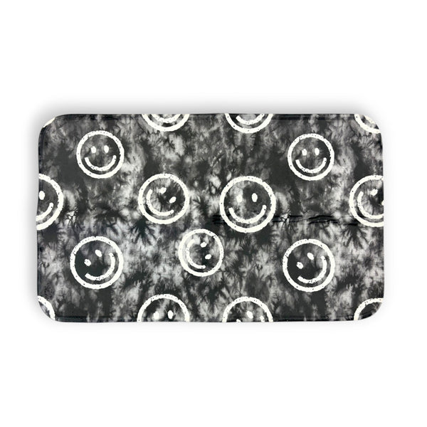 Bleached Out Smiley Mat