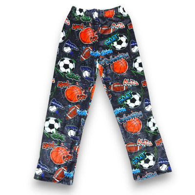 Street Sports Fuzzy Pants - Bee Bee Designs