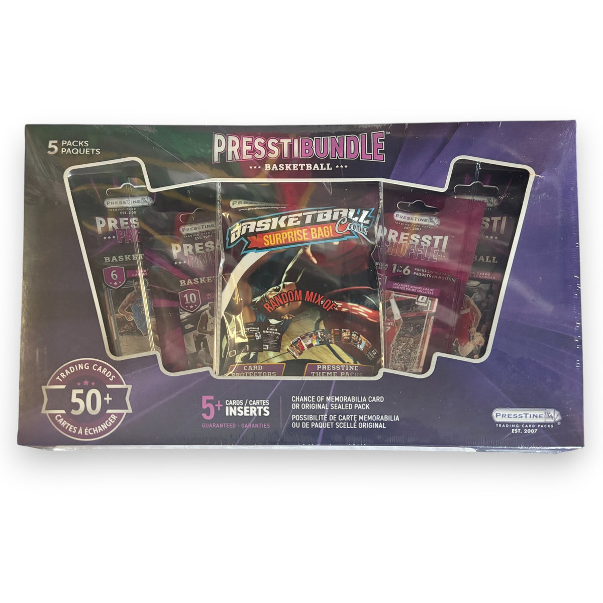 Basketball PresstiBundle Trading Card Set