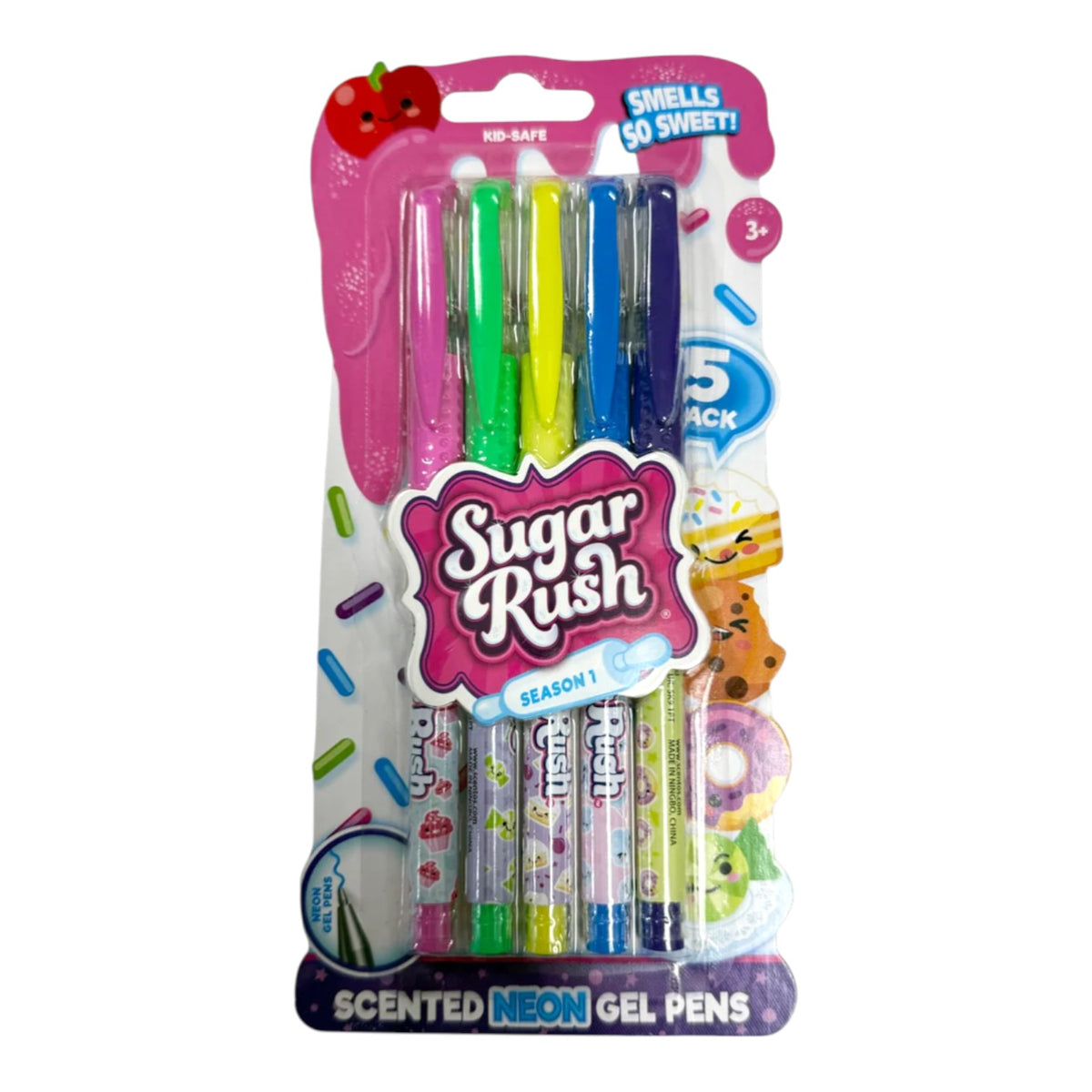 Sugar Rush Scented Neon Gel Pens