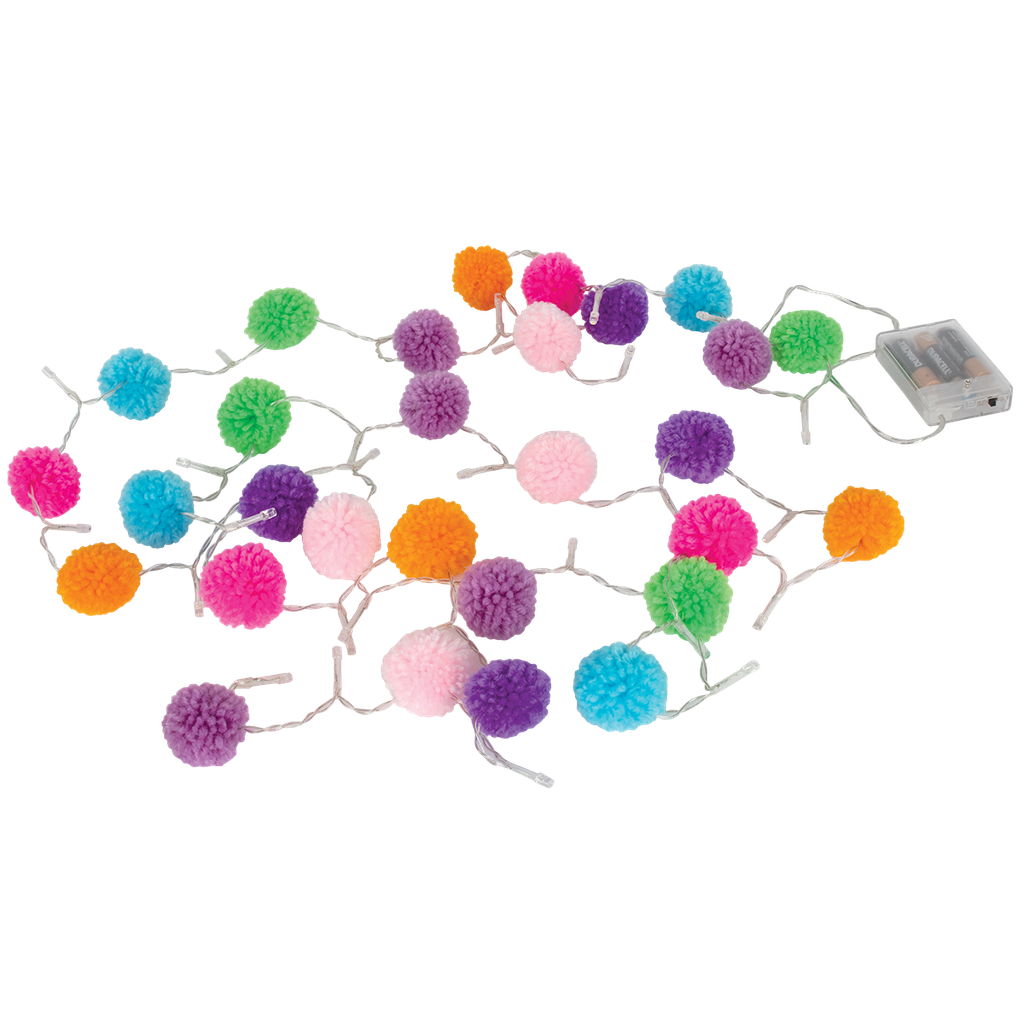 Pom Pom String Lights - Bee Bee Designs