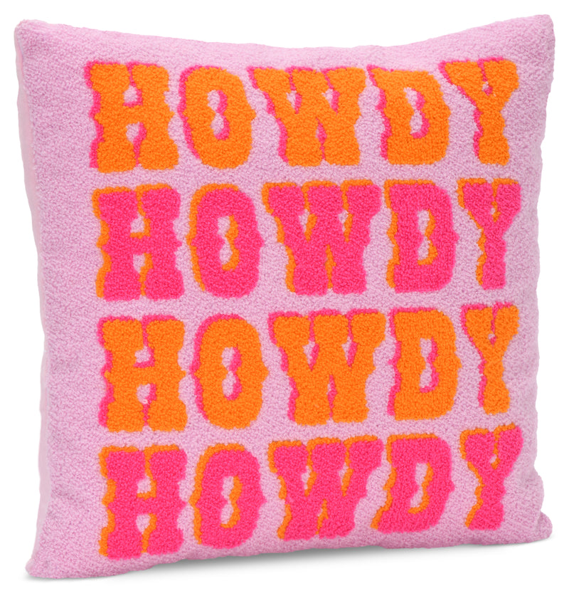 Howdy Cowgirl Pillow