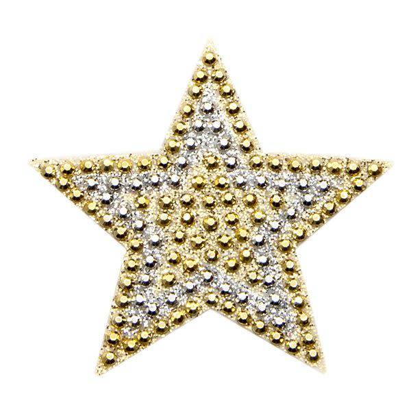Metallic Star StickerBean – collectible StickerBean for trading + decorating at sleepaway or overnight camp by Bee Bee Designs