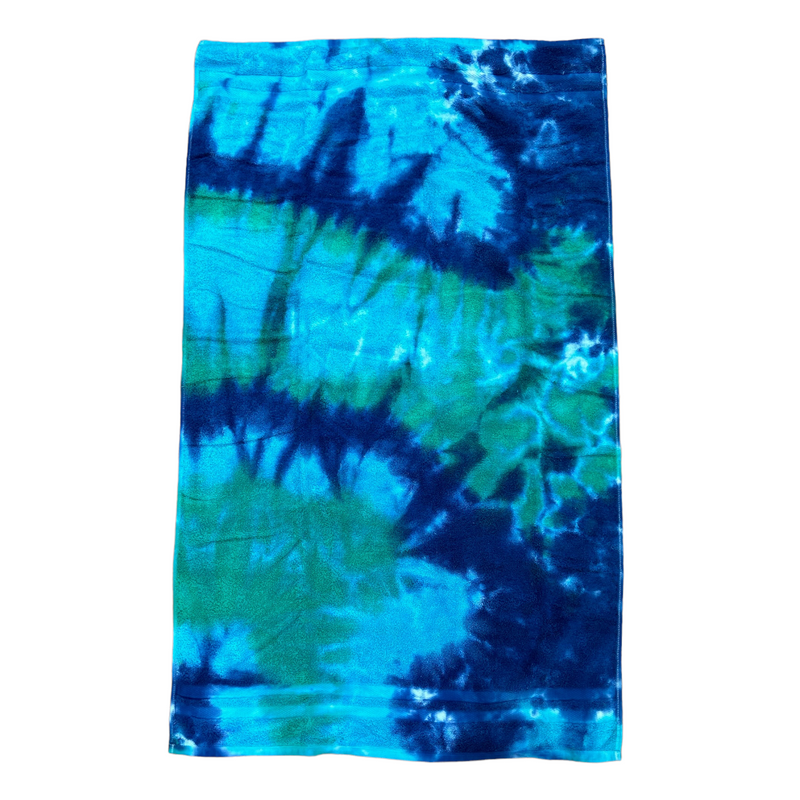 Waterfront Tie Dye Terry Towel