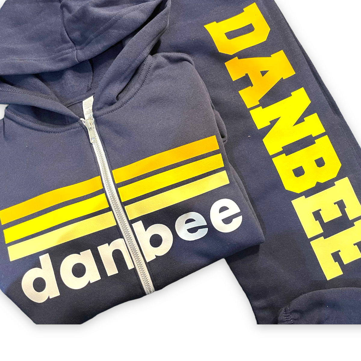 Camp Cozy Striped Zip Up - Bee Bee Designs