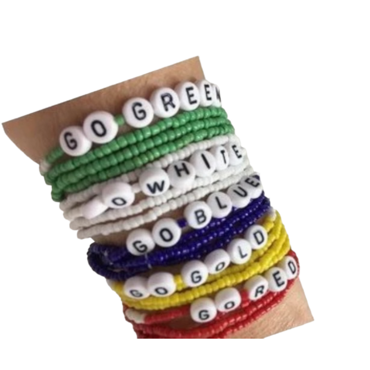 Indian Bead Go Bracelet - Bee Bee Designs