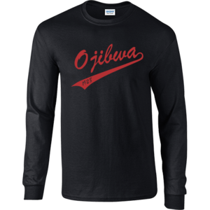Camp Ojibwa Black Long Sleeve Performance Shirt - Bee Bee Designs