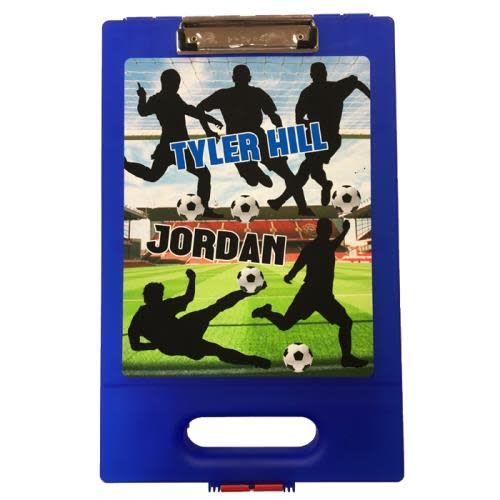 Soccer Silhouettes Clipboard