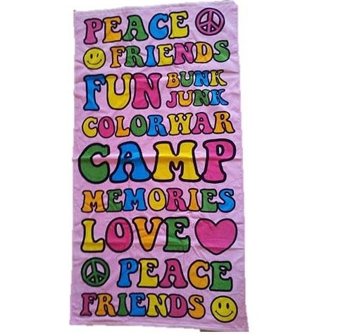 Camp Words Towel