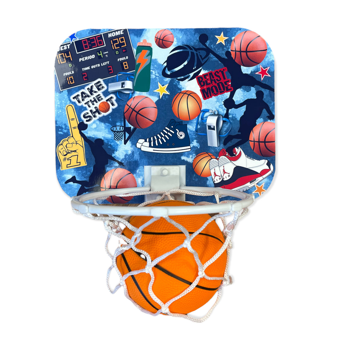 Grab n' Go Basketball Hoop - Bee Bee Designs