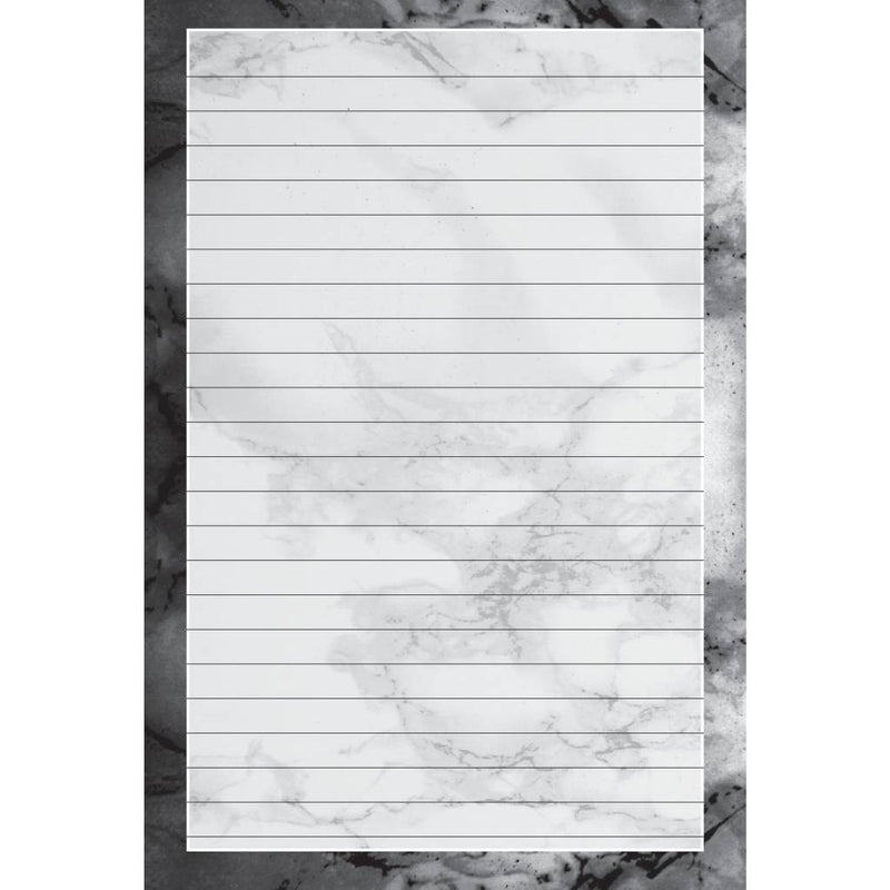 Black Marble Notepad