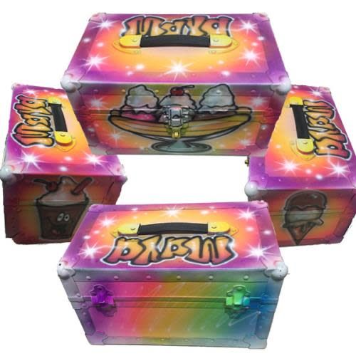 Airbrushed Sweets Mini Trunk
