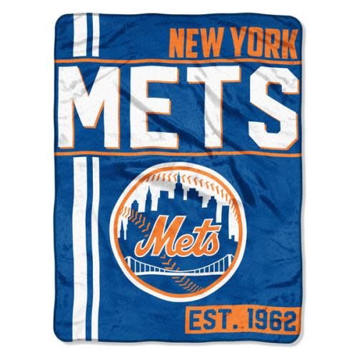 NY Mets Team Throw Blanket