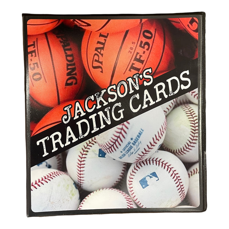 2 Sports Trading Card Book