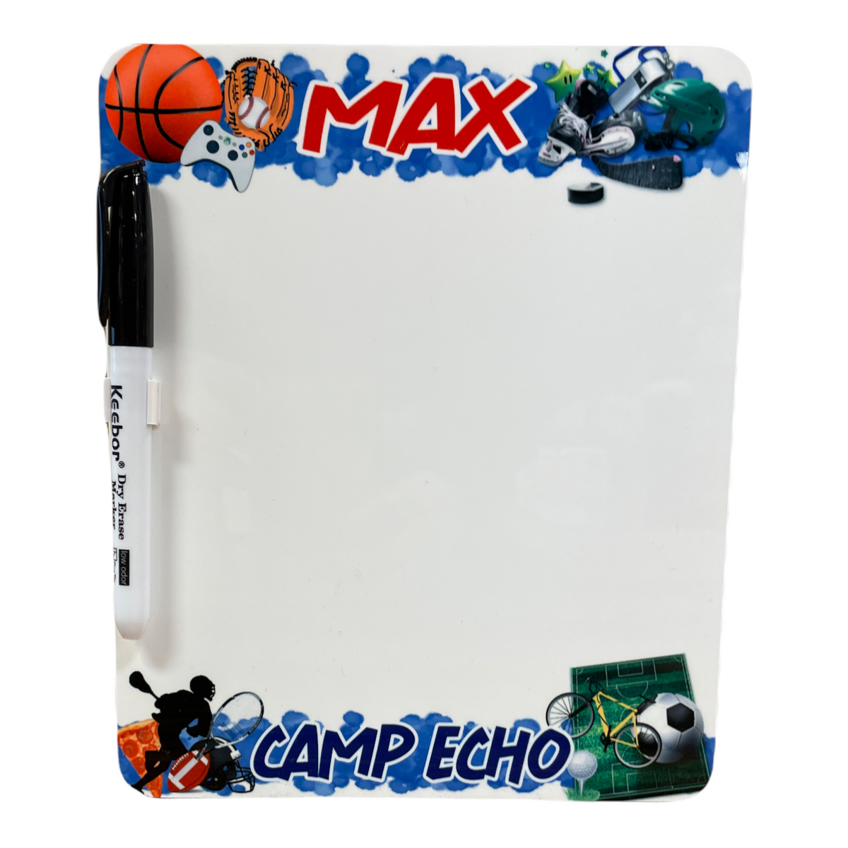 Boy Collage Dry Erase Board - Bee Bee Designs