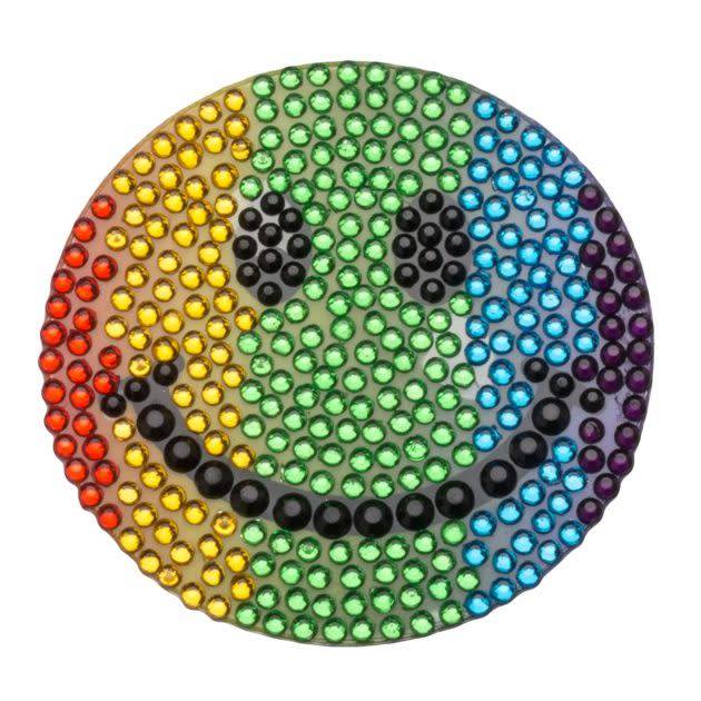 Rainbow Smiley StickerBean