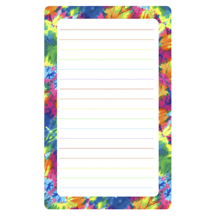 Tye Dye Lined Notepad