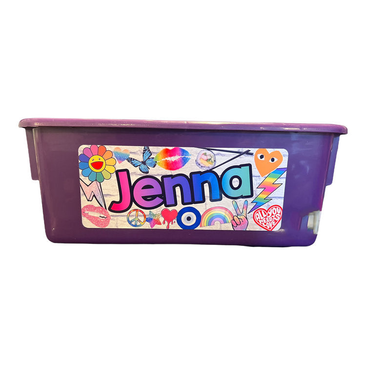 Girls Storage Bins | Bee Bee Designs