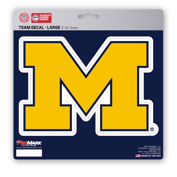 University of Michigan Team Decal - Bee Bee Designs