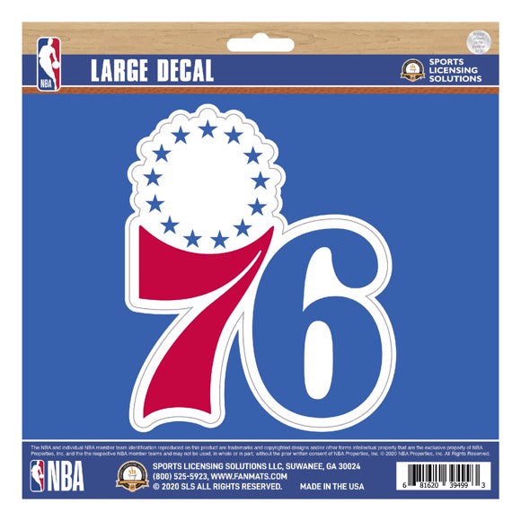 76ers Team Decal - Bee Bee Designs